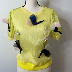 Yellow Top by M Noah styles